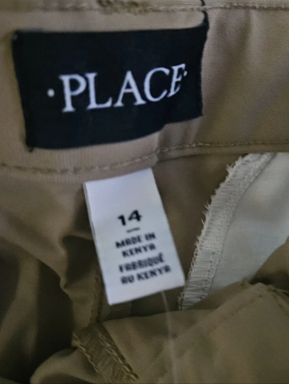 Children's Place Uniform Quick Dry Chino Pants Boys 14 (Lot of 4)